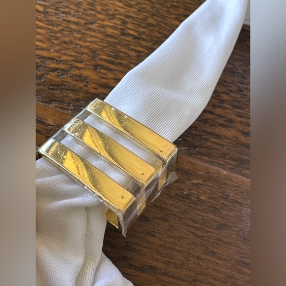 NWT - Bar lll Bikini Top with gold hardware - Picture 2 of 4